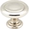 Jeffrey Alexander 1-1/4" Diameter Polished Nickel Bremen 1 Cabinet Knob 117NI - alternate 1